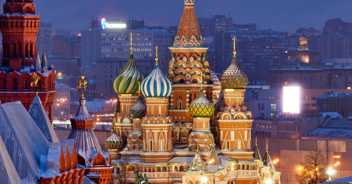 Карта транспорта и туристическая карта Москвы (Россия)